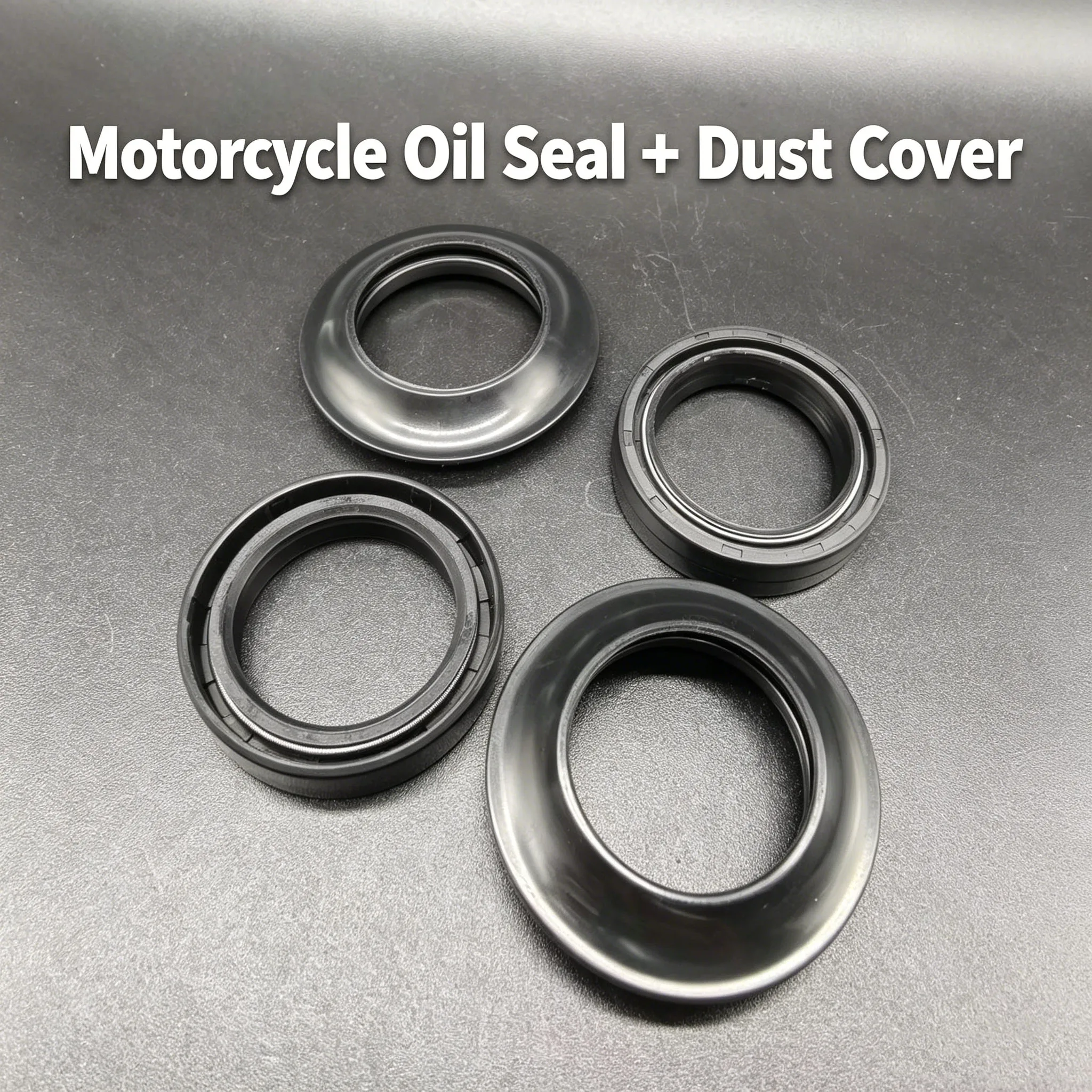 Фото Комплект уплотнений и грязесъемников вилки для Suzuki GS700E 1985, GS700ES 1985, VS700GLF INTRUDER 1986-1987, VS700GLEF INTRUDER 1986-1987 №2