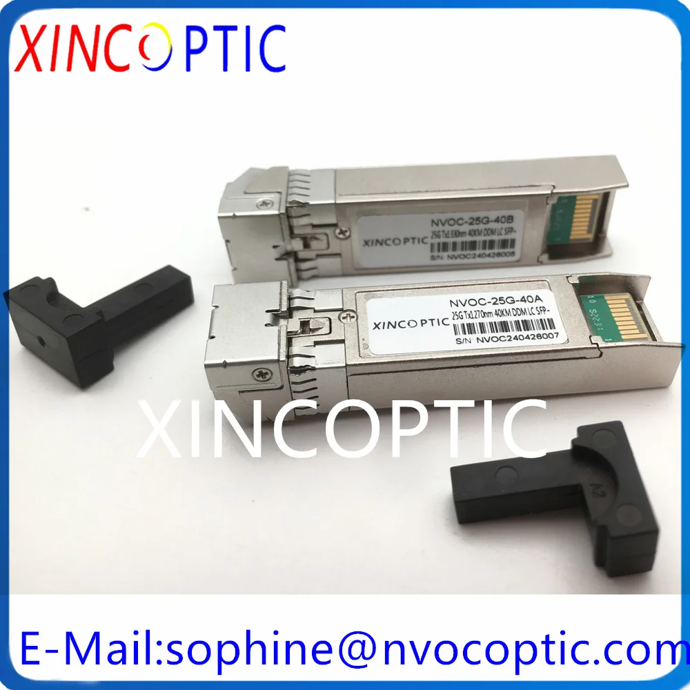 25G SFP28 + SMF одномодовый волоконный модуль BIDI SFP Simplex B-i-направленных LC 1270/1330nm 40KM DDM