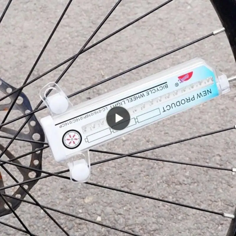 

Bicycle Light Bike Wheel Lights spoke Light Reflective Light With 32 RGB Flash LED Light Waterproof Decorative Lamp
