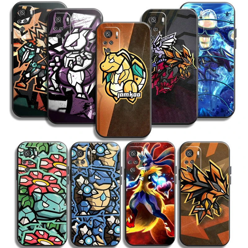 

Pokemon Pikachu Phone Cases For Xiaomi Redmi 7 7A 9 9A 9T 8A 8 2021 7 8 Pro Note 8 9 Note 9T Funda Back Cover Carcasa