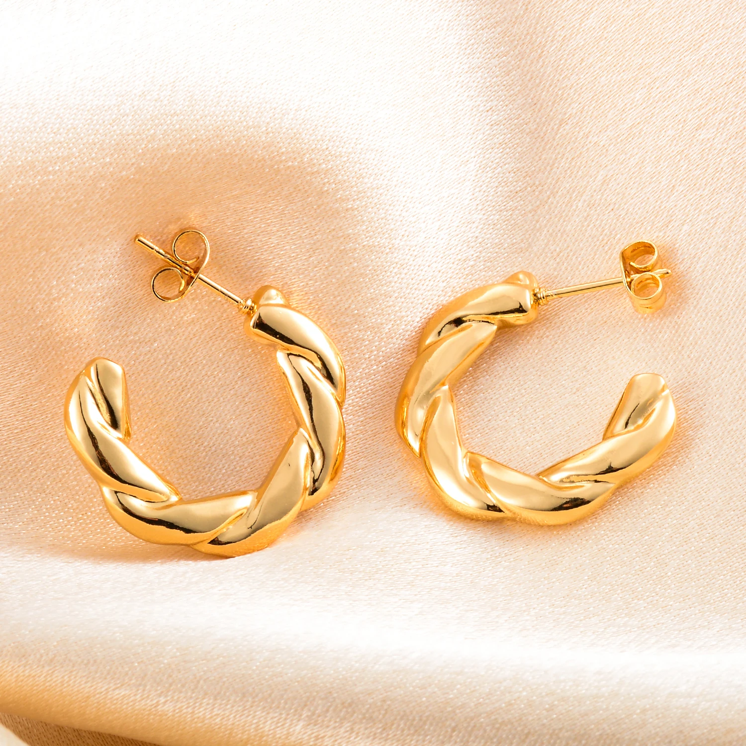 Купить Серьги Кольца Из Стали