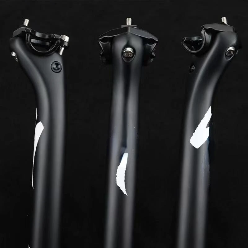 

Carbon Seatpost 27.2//30.8/31.6mm matte Carbon Fiber MTB/Road Bicycles Carbon Fiber seat post Light seat tube350/400mm seatpost