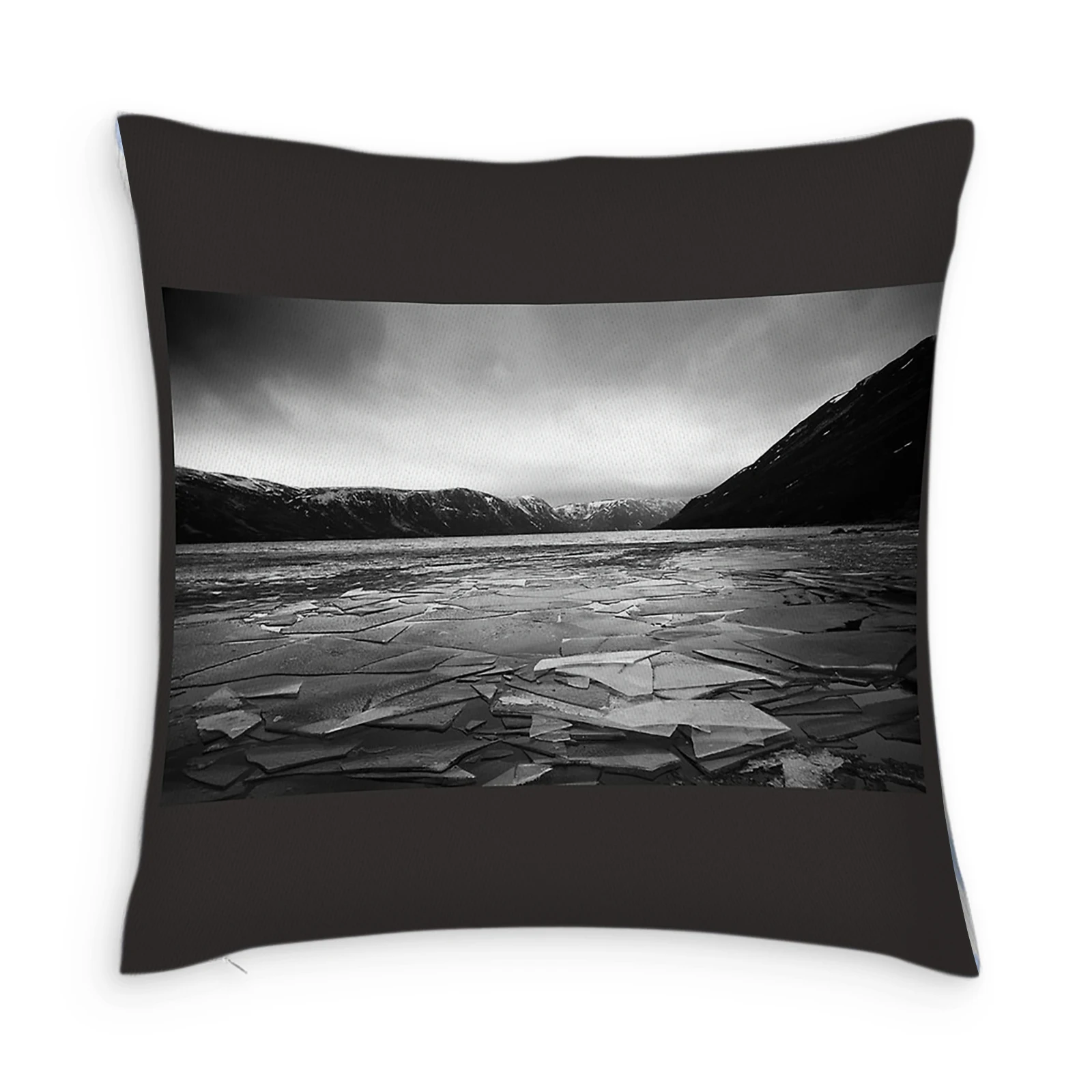 

Icy Loch Muick Customize Pillow Case Modern Home Cushion Cover 45*45cm Decorative Pillowcases for Sofa Throw Pillowslip