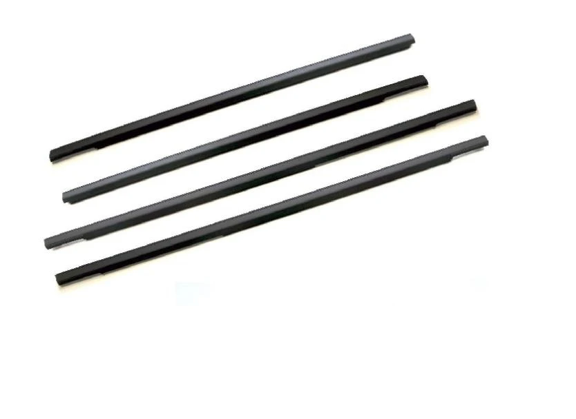 

4 шт., черный молдинг, ремень для окна, двери, для Nissan Patrol Y61 1995-2005, уплотнитель, защитное резиновое уплотнение 82820-VB000
