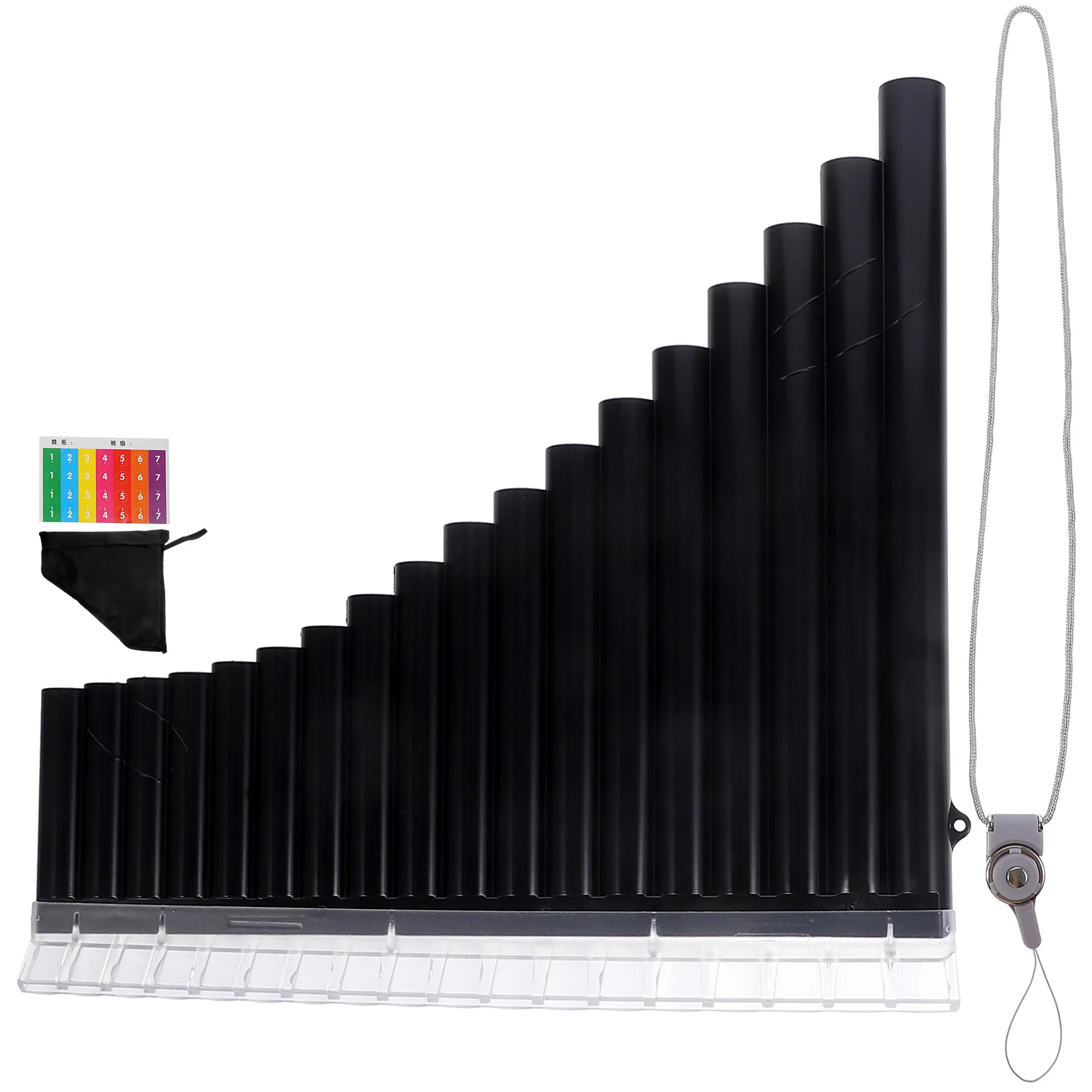 

Performance Use Pan Flute C Key Pan Pipe Musical Instrument for Beginners