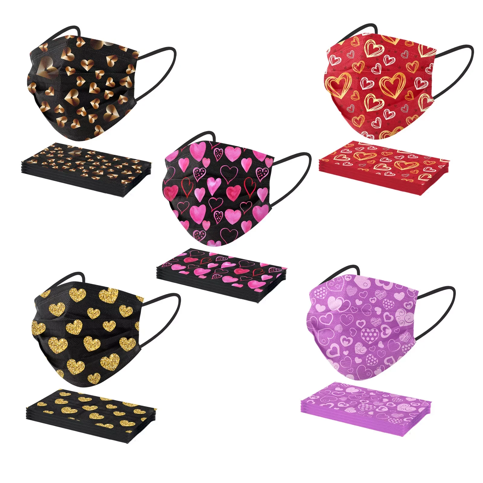 

Love Hear Mask 2022 Happy Valentine's Day Gifts Party Decoration Romantic Wedding Decoration Valentines Day Anniversary