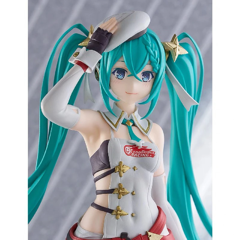 Фото Подлинная в наличии Gsc Pop Up Parade Racing Hatsune Miku 2023, фигурка Gt Plan, модель игрушки для коллекции подарков №2