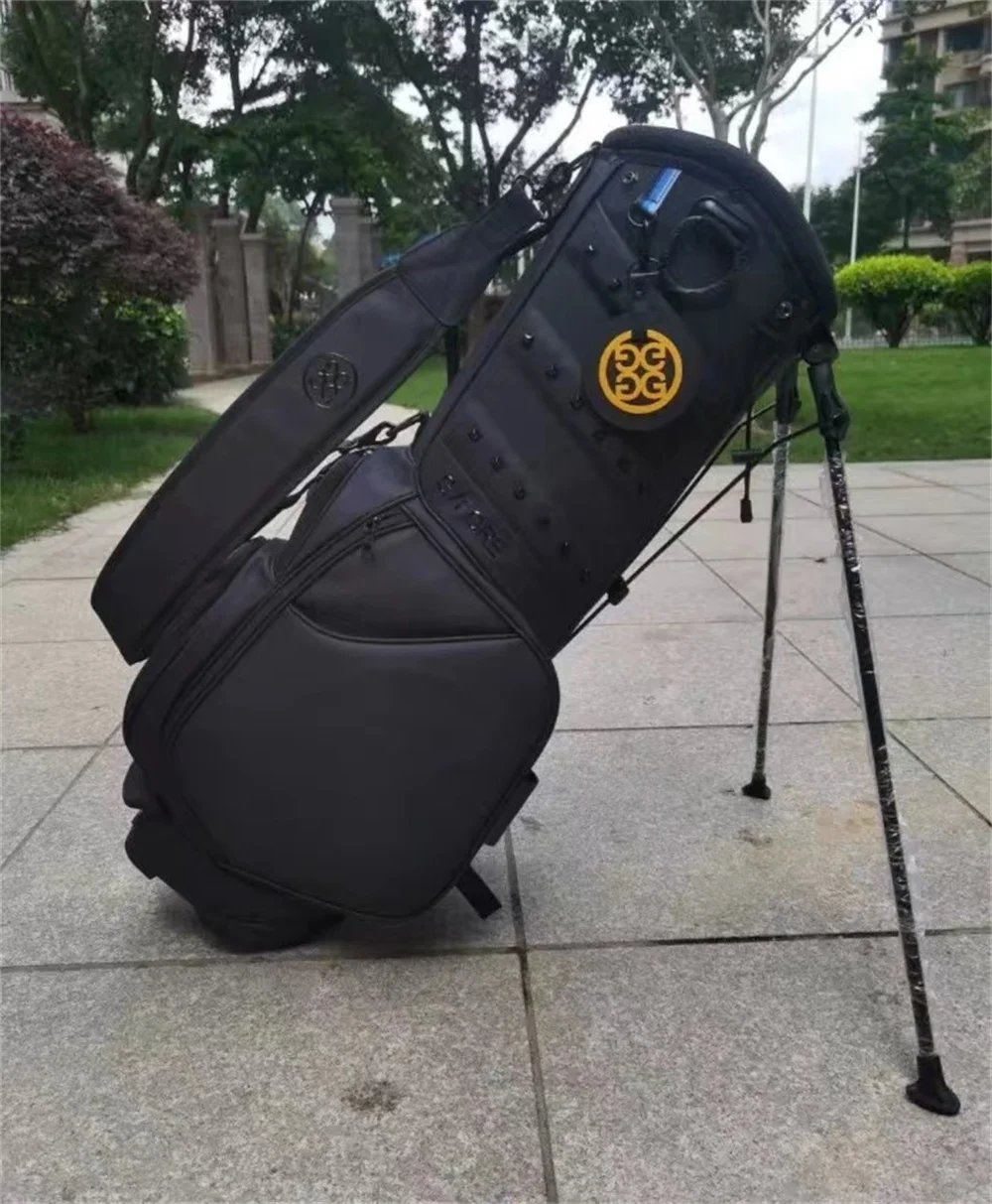 

G/fore Golf Bag G4 Waterproof Stand Package White Black Color Travel Men Caddy Golf Club Bag Lady