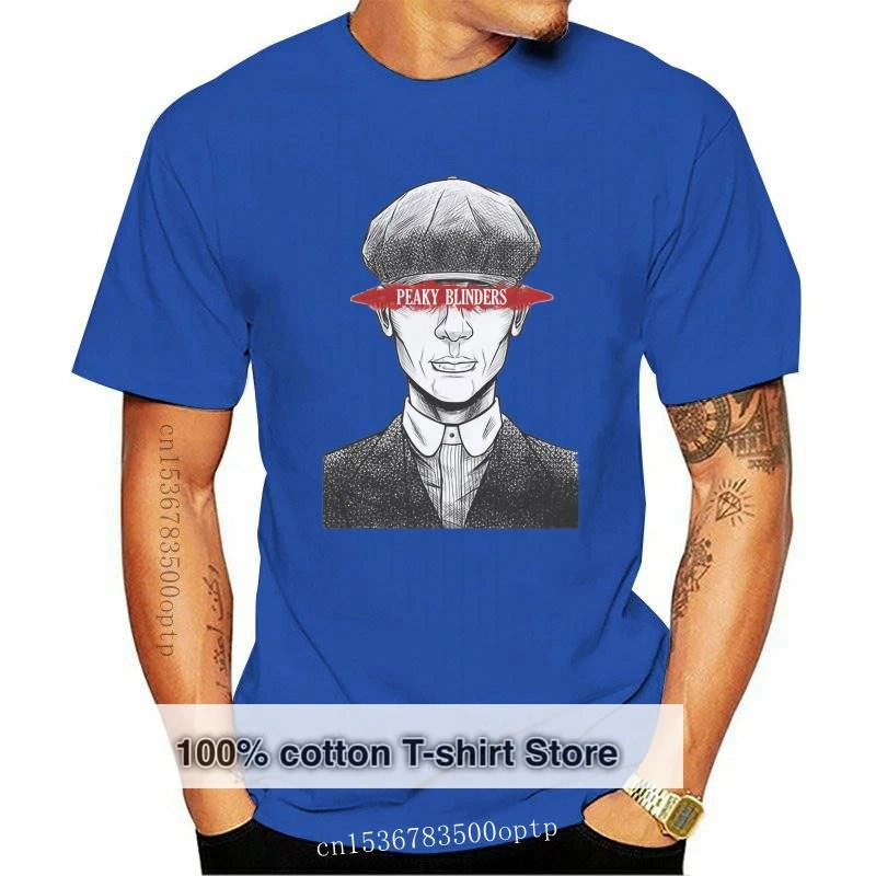 

New Summer Cotton Mens Tshirts Male T-Shirt Peaky Blinder Printing Man Clothing Tshirt Men Short Sleeve Fashion Brand Tees Tops