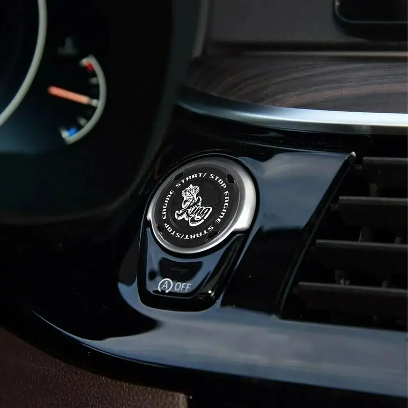 Крышка переключателя зажигания автомобиля декоративное кольцо для кнопки