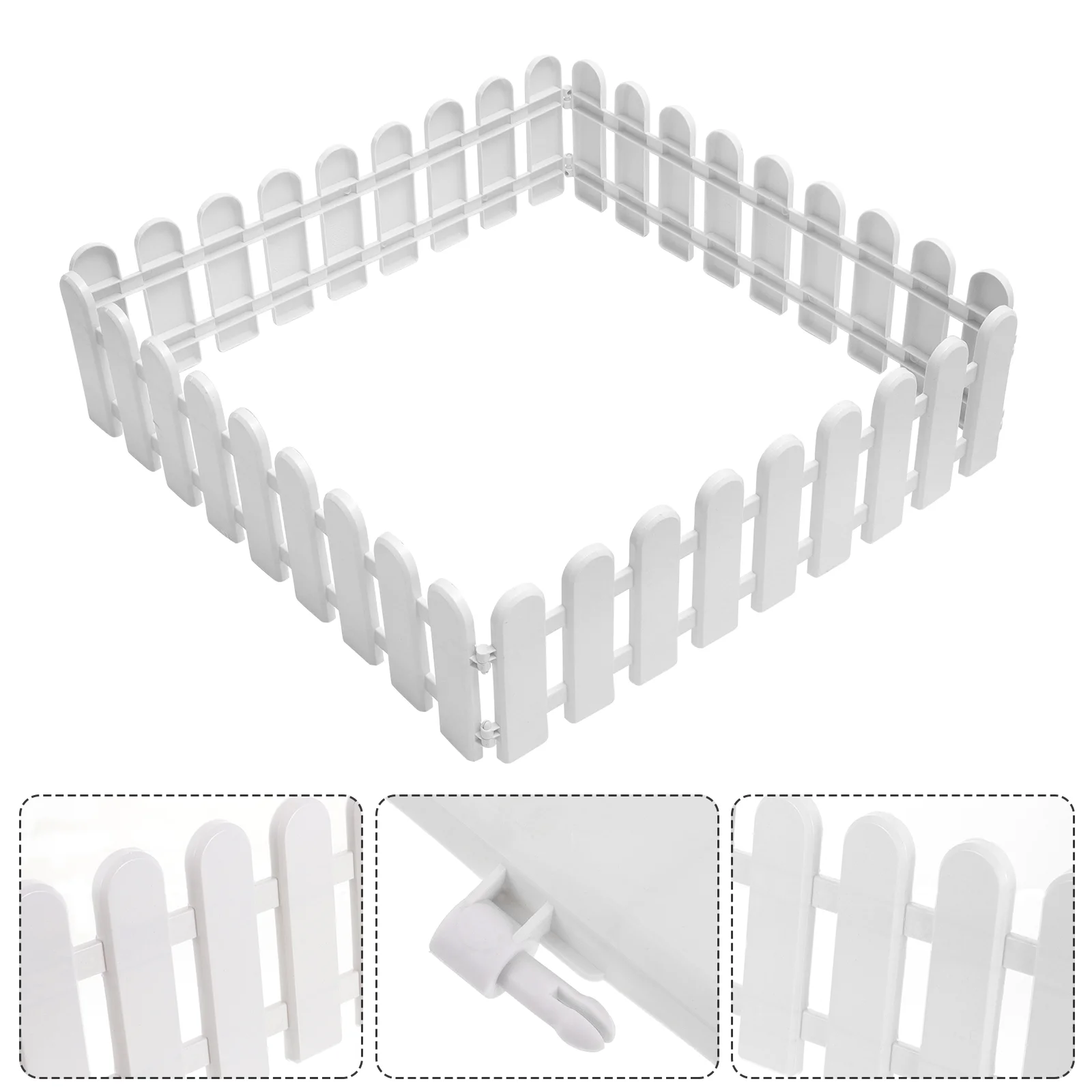 

4pcs Plastic Pet Fences Outdoor Tortoise Breeding Fences Pet Raising Tools