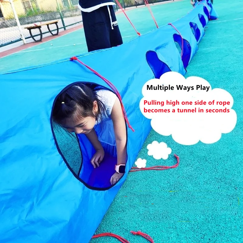 Забавные уличные игры для детей детская игровая площадка туннель скакалка гонка
