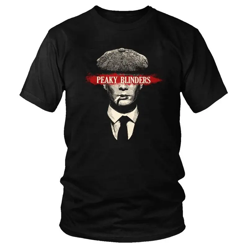 

Vintage Peaky Blinders Tshirts Men Stylish Tee Tops T Shirts Short Sleeve Shelby Brothers T-shirts Gift Clothing