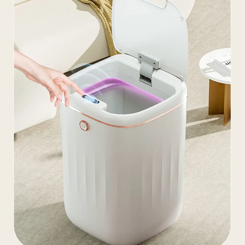 

Smart Trash Can 24/22/20L Automatic Sensor Garbage Bin Large Capacity Induction Trash Can For Kitchen Bathroom