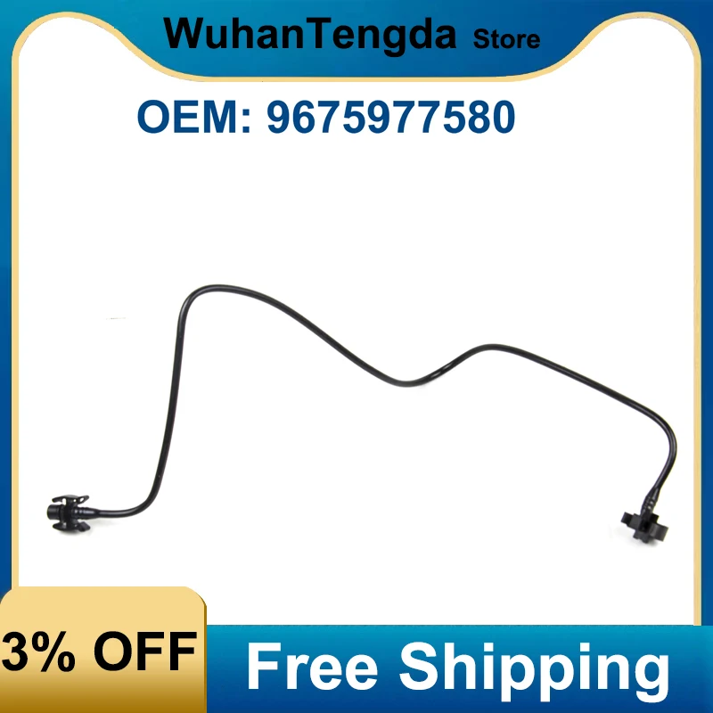 

9675977580 Water Return Pipe for Peugeot 2008/301 Citroen C3-XR/Elysee Radiator Scavenging Pipe Rubber Hose