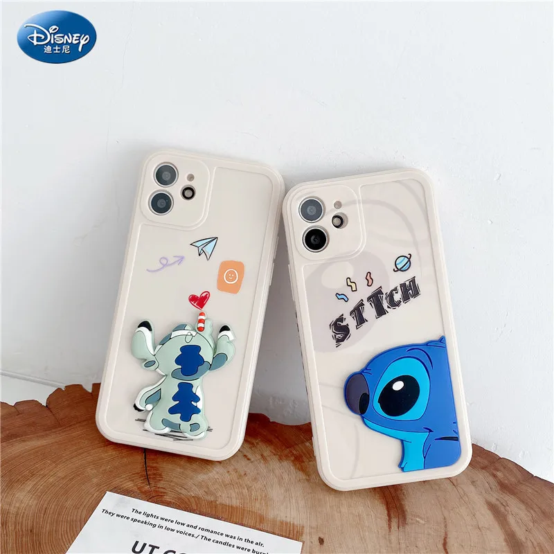 

DISNEY Mickey silicone case for iPhone 11 Pro X Xs Max iPhone 12 12Promax Official Liquid Silicon 360 Full Cover zz1220-7