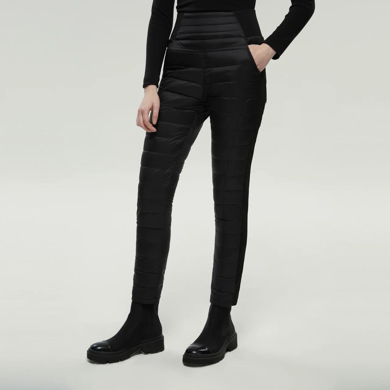 Штаны BOSIDENG с глубоким зимним пухом штаны на утином пуху женская зимняя верхняя