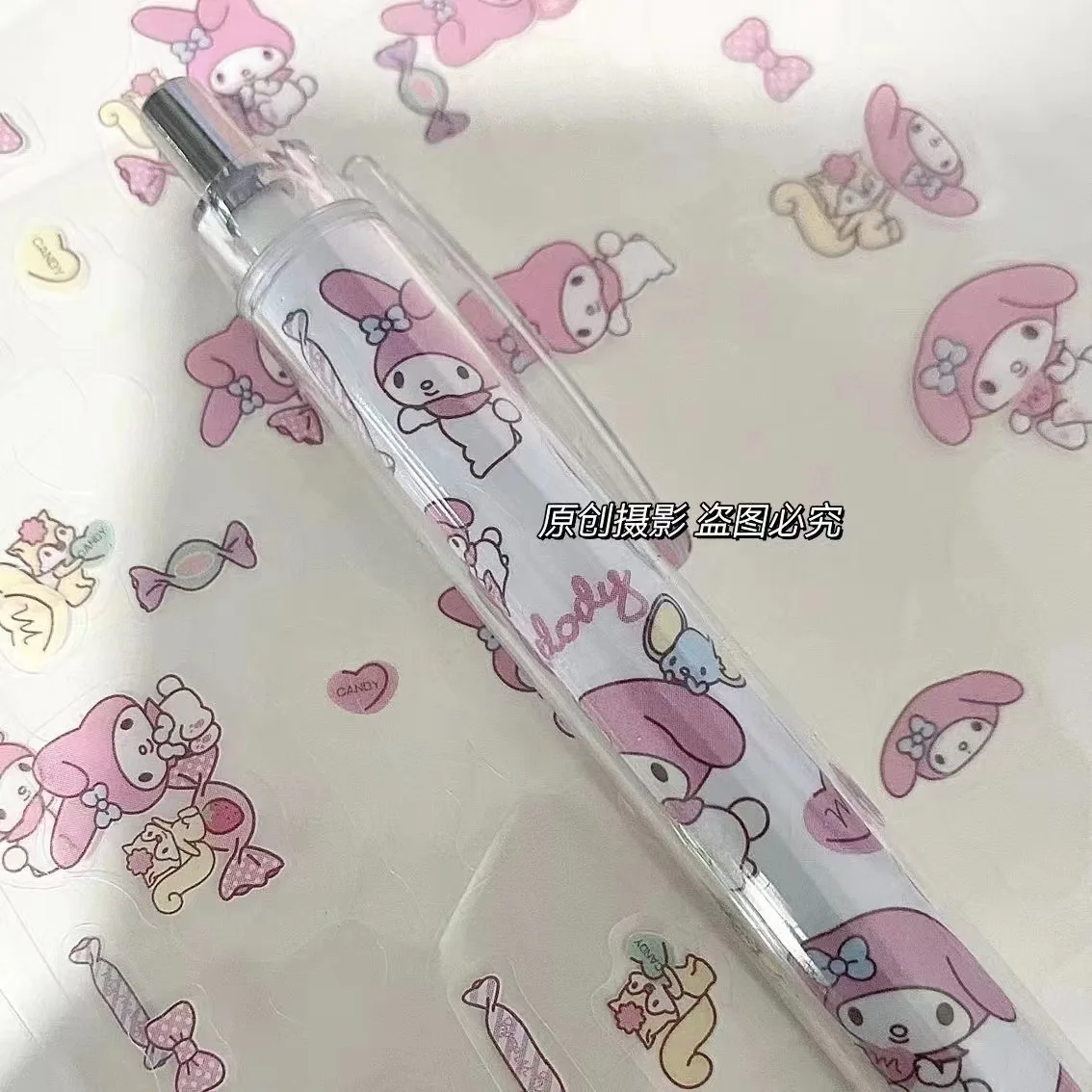 

Sanrio Hello kitty Melody Kuromi Cinnamoroll limited students high-value quick-drying ST refill 0.5 cute pen black water pen
