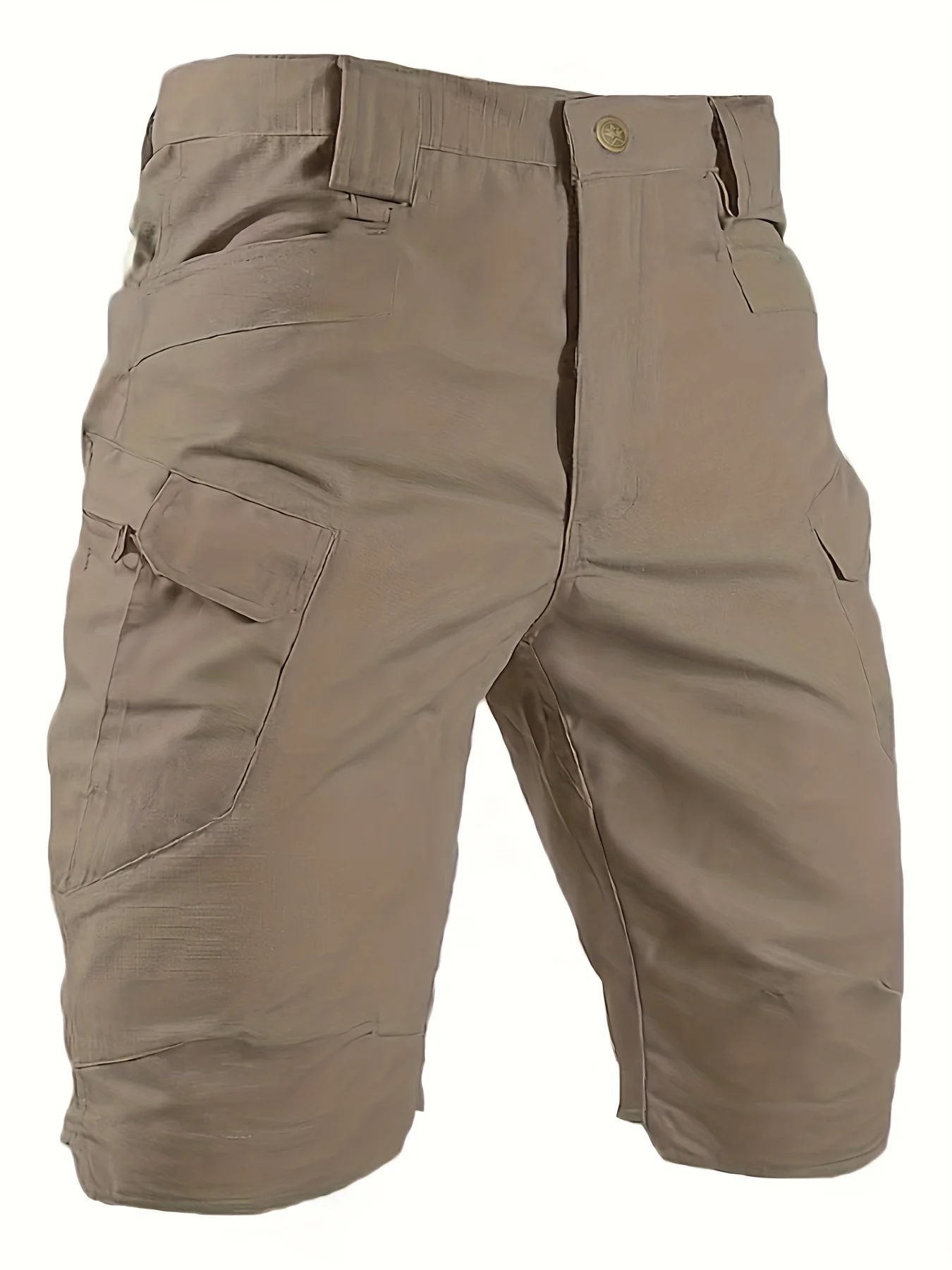 

Men's Trendy Solid Cargo Shorts
