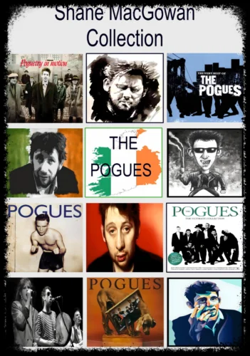 Фото Металлические знаки POGUES,OLLECTION SHANE MACGOWAN Vintage Retro Man Cave Shed Pub №1
