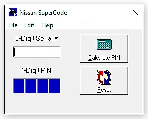 HOLY GRAIL для Nissan Infinity NATs IMMO Коды Калькуляторы Суперкодовые калькуляторы