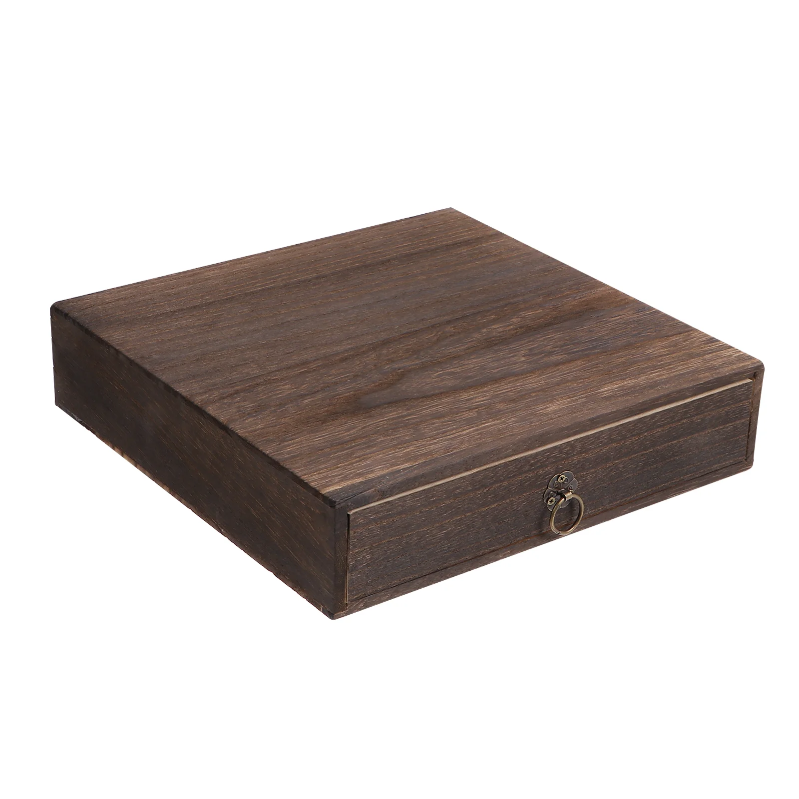 

Solid Wood Table Drawer Utensil Holder Wooden Desk Organizer Desktop Jewelry Box Miss Organizers