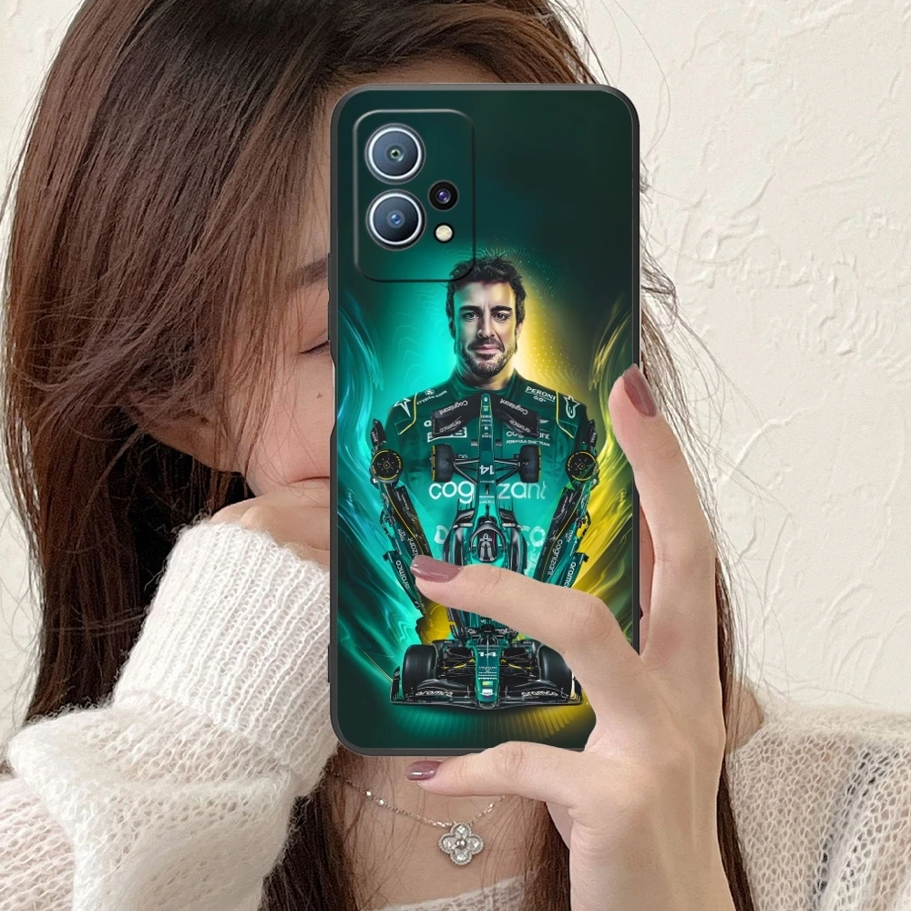 F1 Фернандо Алонсо Чехол для мобильного телефона Huawei P60 P50 P40 P30 P20 P10 P9 P8 Pro Lite Plus