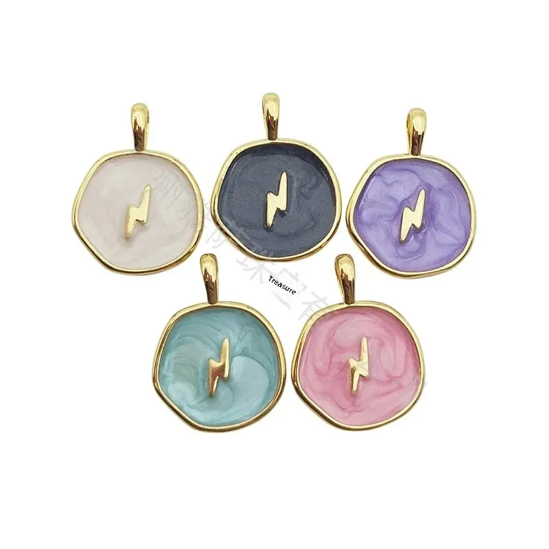 Трансграничные новые аксессуары для продуктов кулон-молния ожерелье с каплями