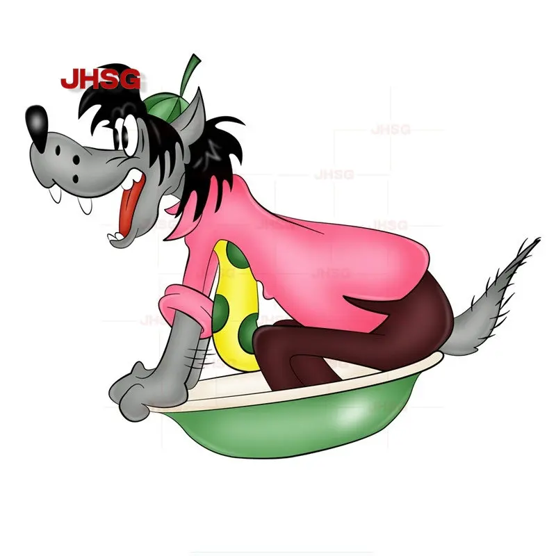 

Забавные наклейки JHSG на автомобиль «оборотни», наклейки на автомобиль с надписью «Ожидание русского», наклейки на автомобиль из ПВХ, декоративная Водонепроницаемая печать на автомобиле