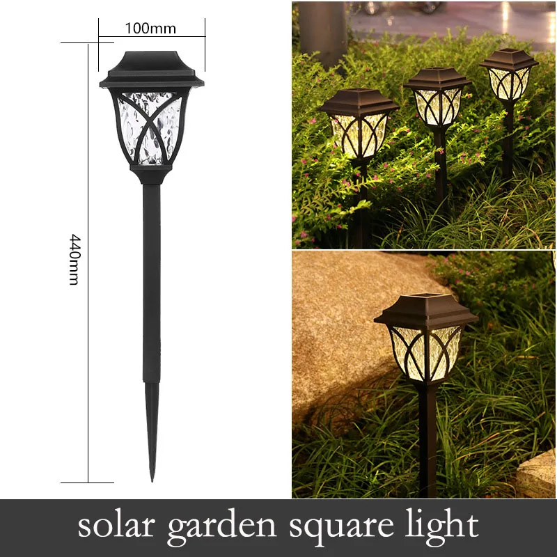 

Solar Garden Lamp Household Outdoor Automatic Light In Dark Garden Balcony Decoration Atmosphere Energy-saving Small Night Lamp