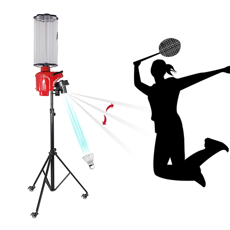 

Factory price smart training Badminton shuttle launcher machine