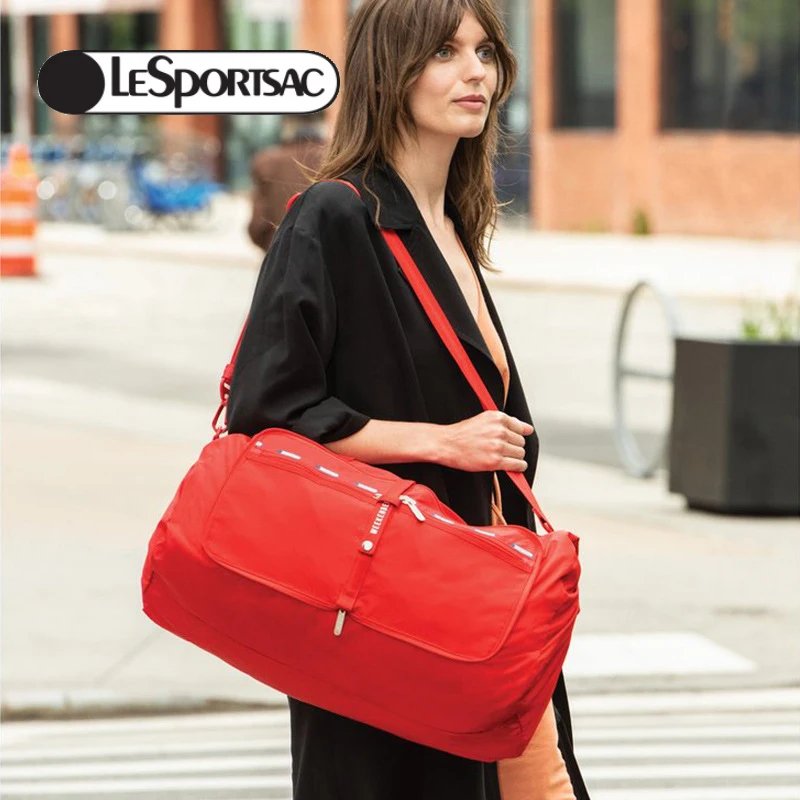 

Оригинальная сумка-тоут LeSportsac, новая женская сумка, Портативная сумка через плечо, сумка-мессенджер, портативная складная дорожная сумка бо...