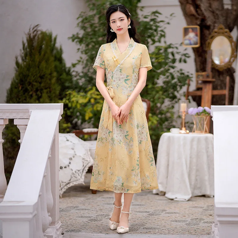 

Girls' Party Sexy Chinese Style Qipao Cheongsam