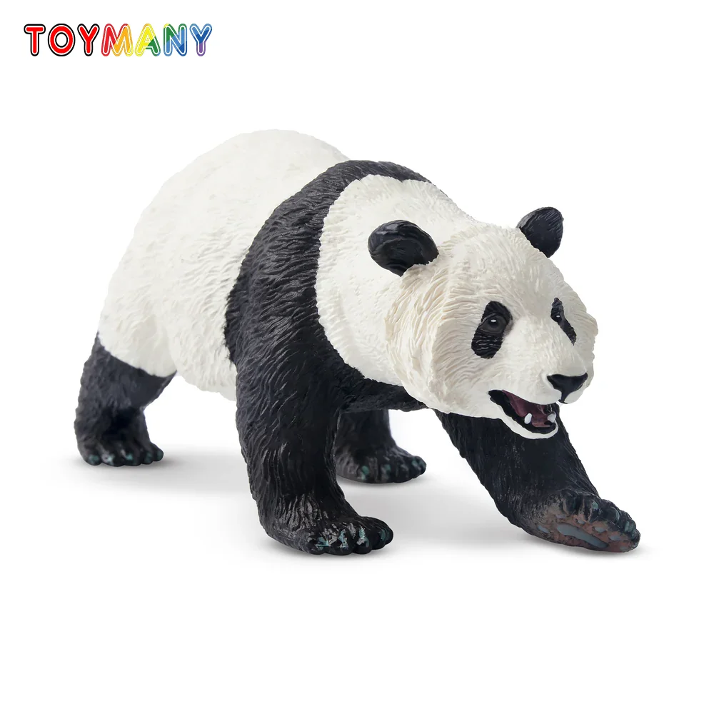 Фото Toymany Моделирование Женщина Гигантская Панда Дикая Природа Модель Животного Игрушки Мини Фигурки Куклы Фигурки Игрушки Детский Подарок №1