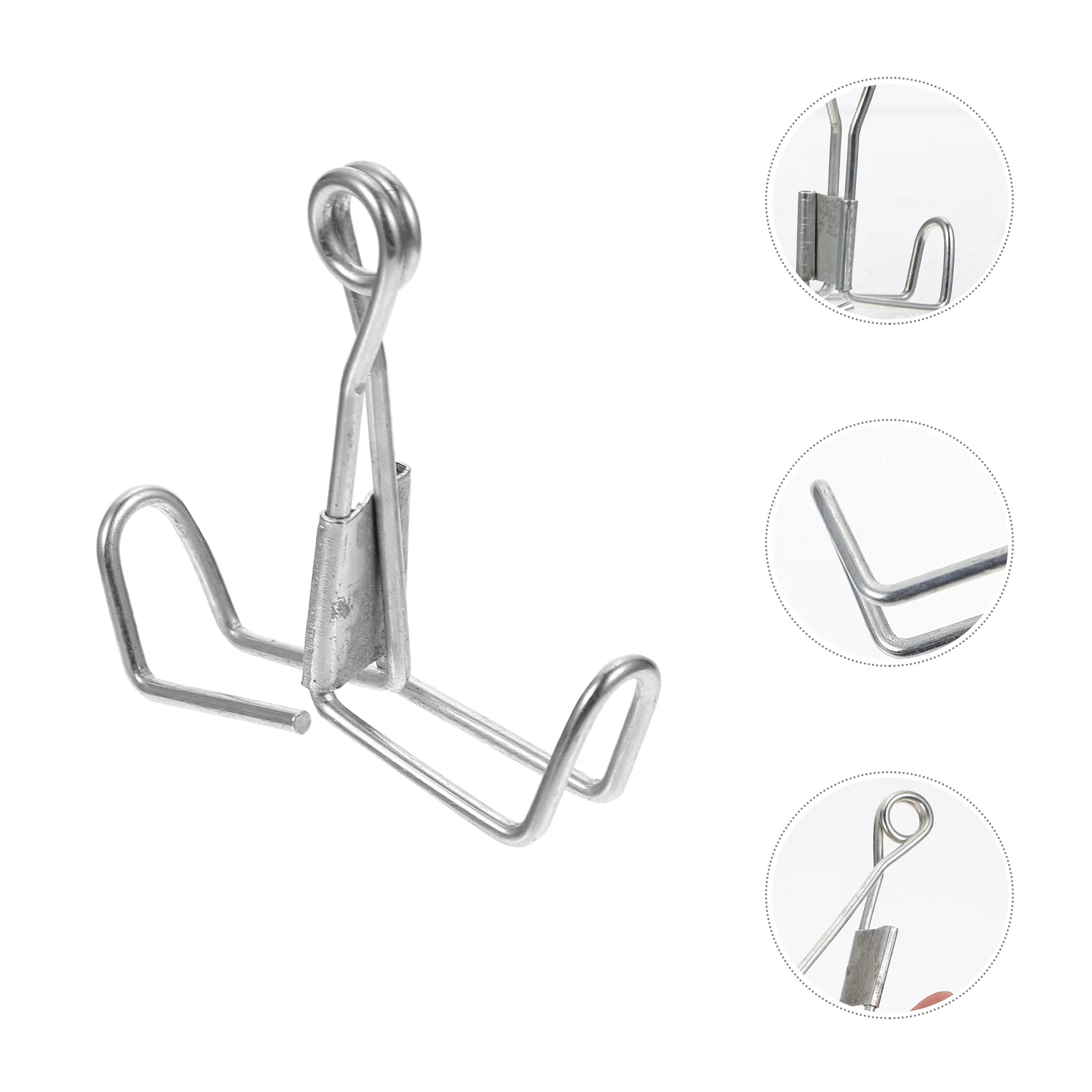 

10 Pcs Spring Water Stop Clip Metal Hose Flow Control Tubing Clamps Shut Off Tube