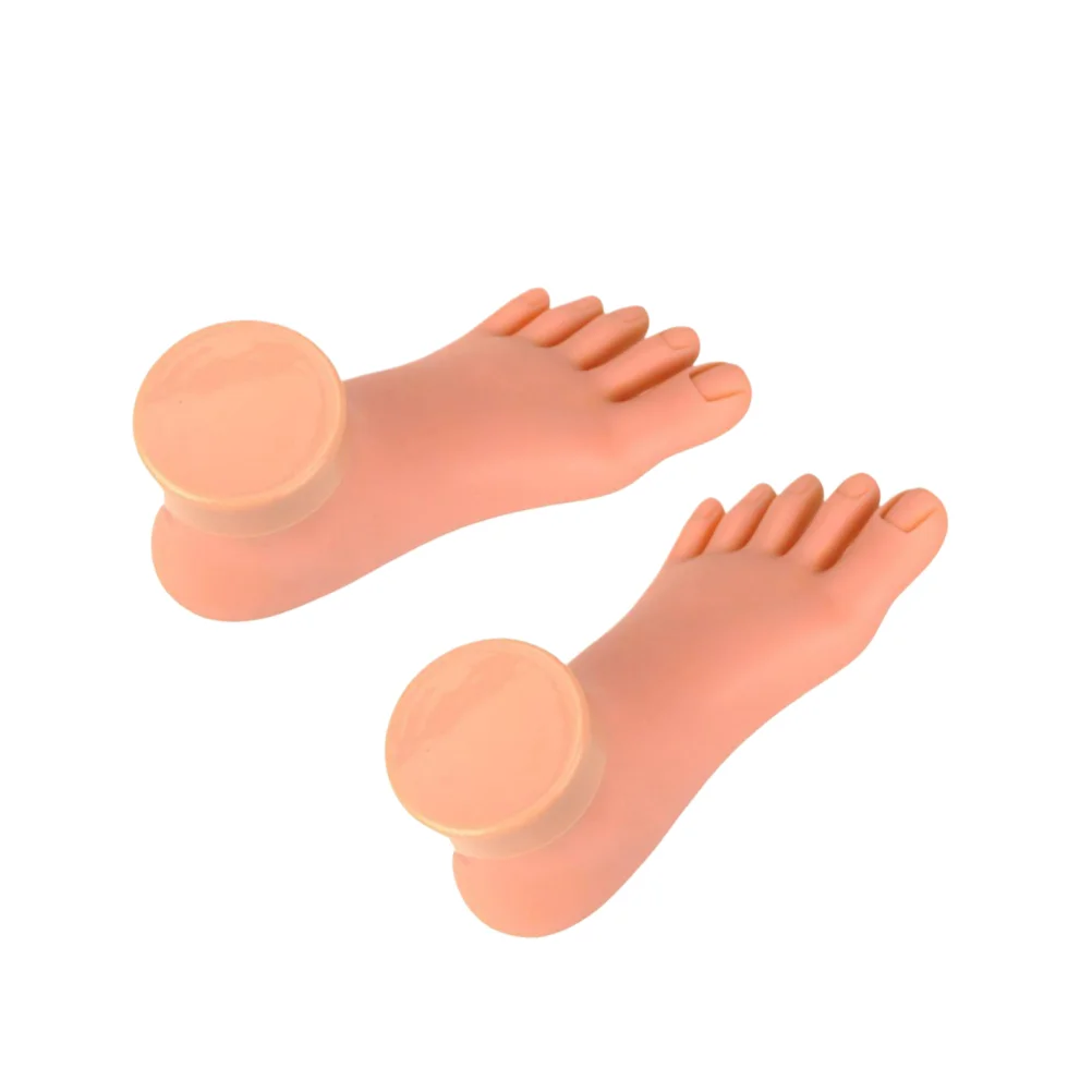 

Модель человеческого тела, модель поддельных ног, гибкая модель для педикюра, модель для практики ногтей