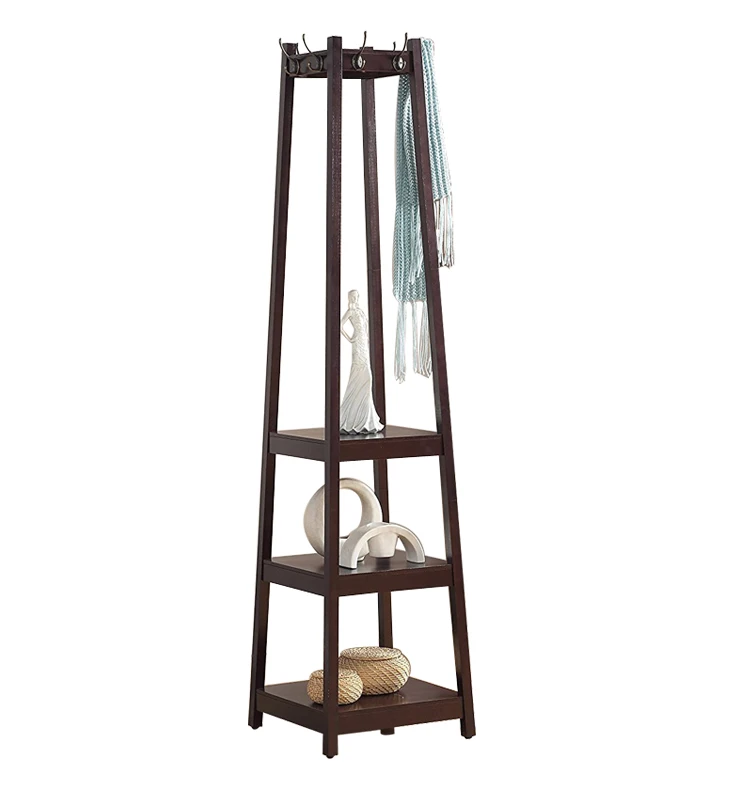 

Стандартная резиновая вешалка для одежды, стойка с 3 полками