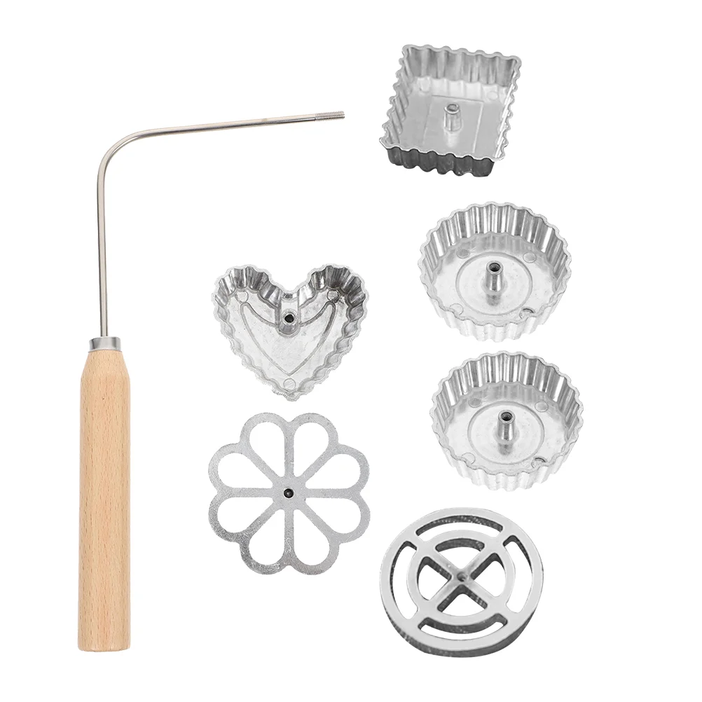 

1 Set Household Timbale Mold Fried Snack Timbale Dough Snack Oil Frying Mold for Home