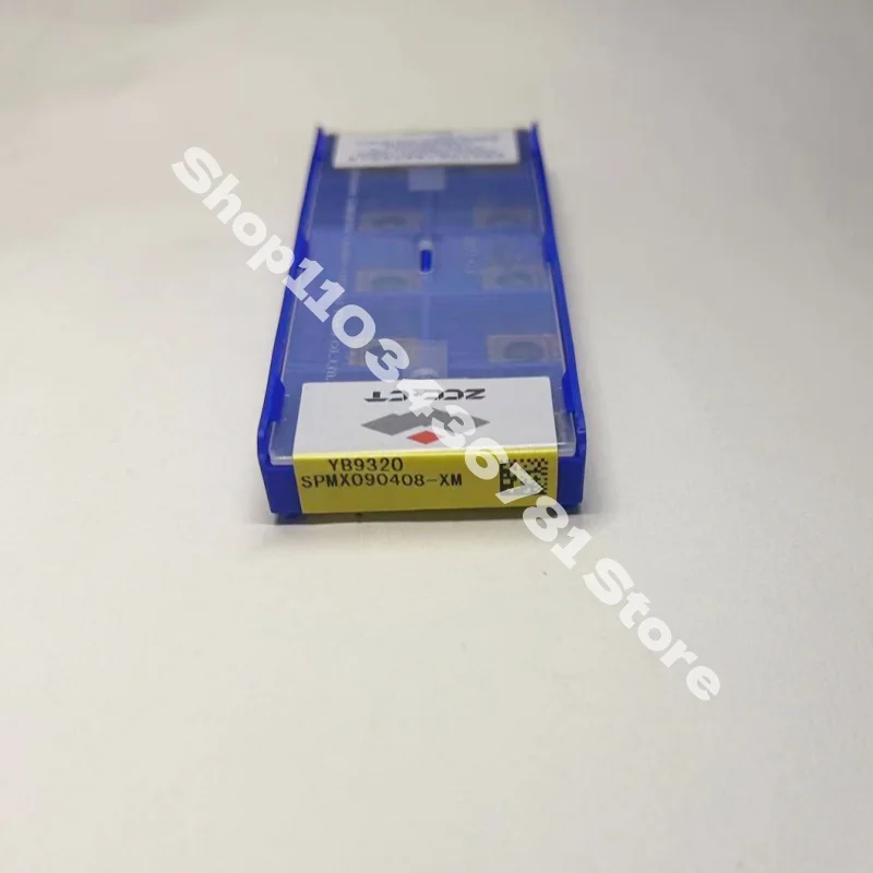 Фото Твердосплавные токарные пластины для ЧПУ SPMX07T308-XM YB9320/SPMX090408-XM YB9320/SPMX110408-XM YB9320/SPMX140512-XM YB9320, 10 шт. №1
