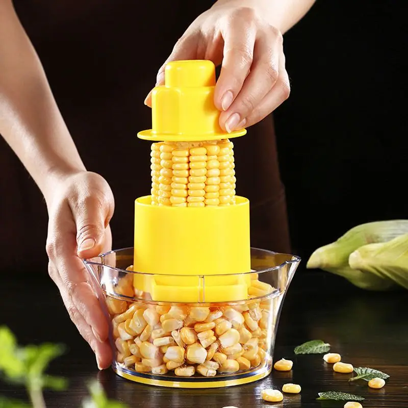 

Thresher Easy Peel Corn Thresher Corn Knives Stainless Steel Corn Peeler Corn Peeler Kitchen Fruit and Vegetable Tools cooking