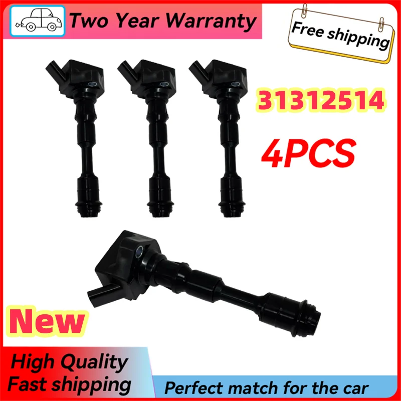 31312514 31358940 Автомобильная Катушка зажигания для Volvo S60 S80 S90 V40 V60 V70 V90 XC40 XC60 XC70 XC90 2.0L