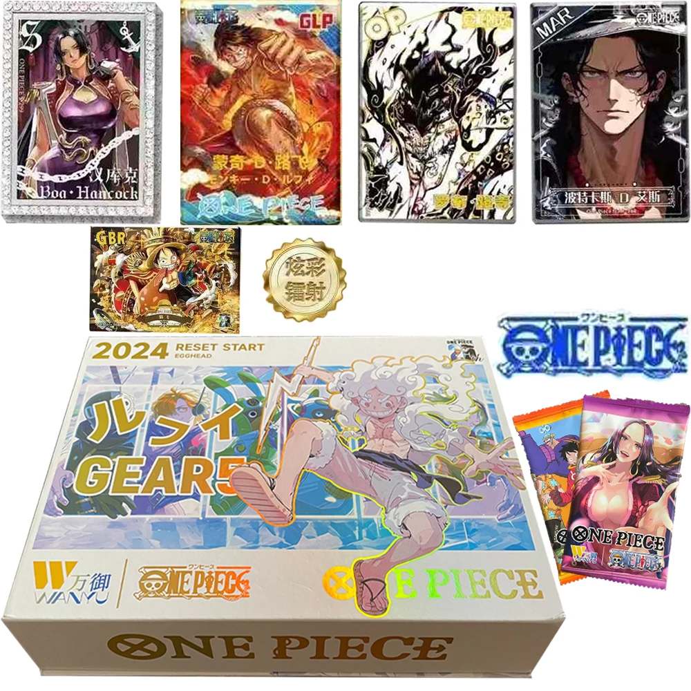 Оптовая продажа новой коллекционной карты One Piece Wanyu The Adventure of Egghead Island Luffy Zoro Nami