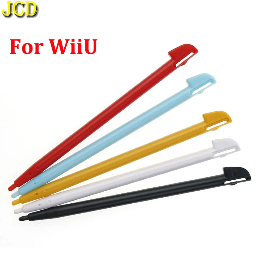 

JCD 1pcs Plastic Touch Screen Stylus Pen For WiiU Wii U Game Accessories
