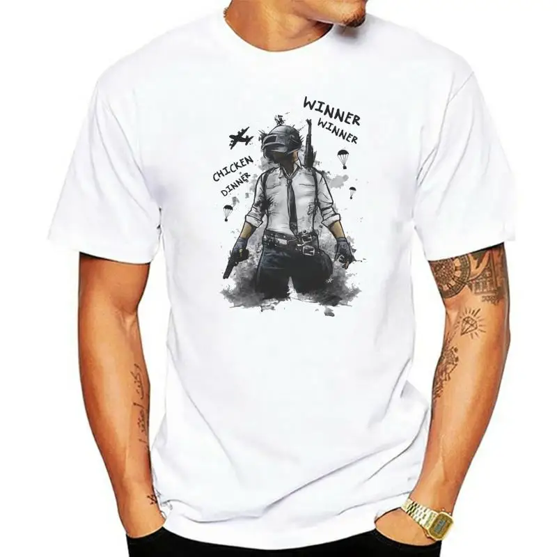 Футболка мужская с круглым вырезом белый хлопковый топ коротким рукавом