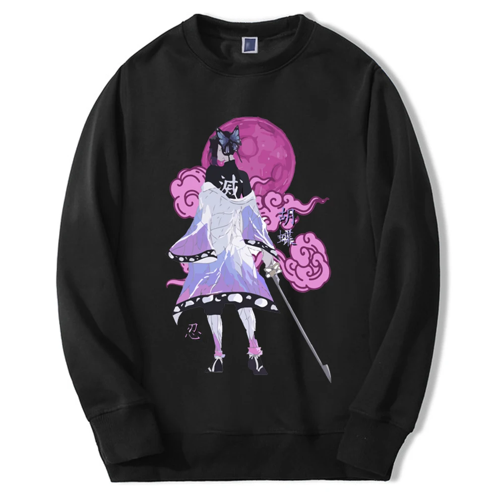 

Demon Slayer Hot Japan Anime Hoodies Mens Anime Manga Girl Graphic Crewneck Sweatshirt Fleece Long Sleeve Moletom Sudaderas