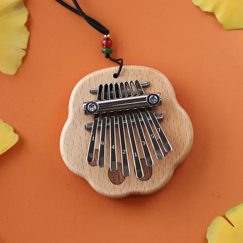 Музыкальный инструмент Kalimba 8 клавиш мини музыкальная клавиатура пианино с