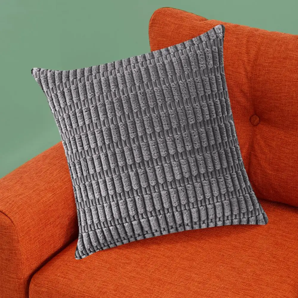 Наволочка в богемном стиле однотонная квадратная Простота замены декоративная