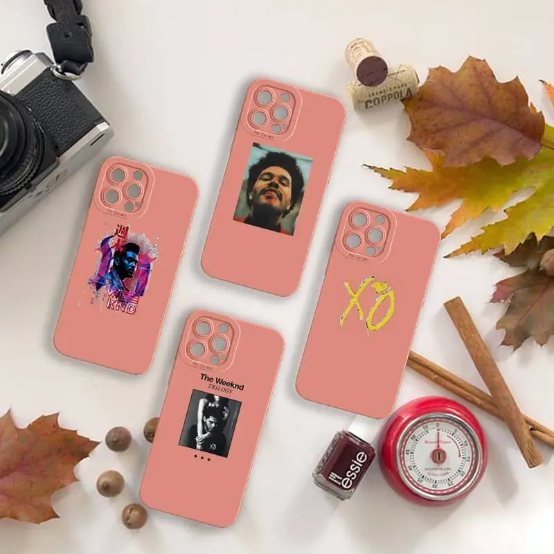 

The Weeknd Trilogy Branca Phone Case For iPhone 13 12 11 Pro MAX Mini X XS XR 7 8 Plus Camera Lens Liquid Silicone