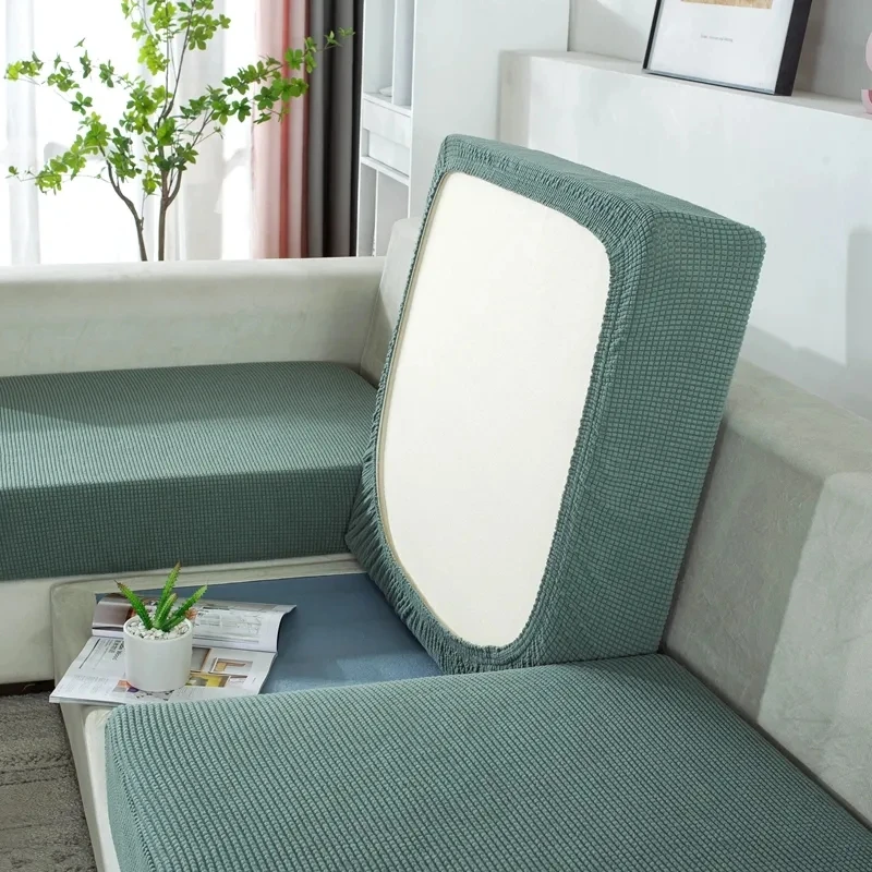 

sofa covers for living room Sofa Seat Cushion Cover Stretch Washable Removable l shape Sofa Cover couch covers for sofas