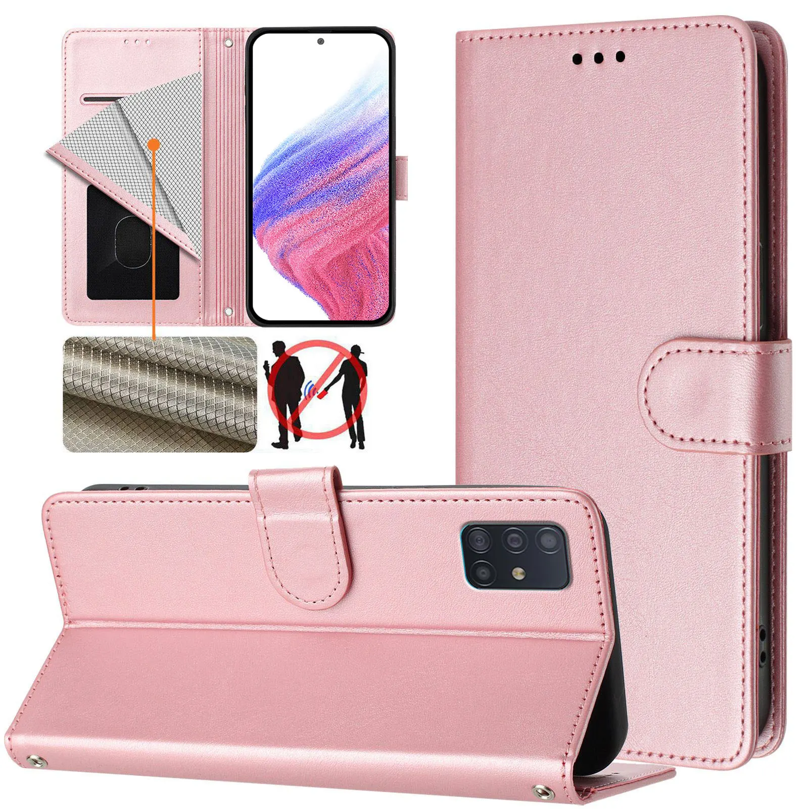 Кожаный чехол-кошелек для Samsung Galaxy A91 A71 A51 A41 A31 A21s A21 A11 A01 A70s A70 A20s A20e A10e, задняя крышка для телефона (art.: 3920d7bcbbe78) - 3920d7bcbbe78